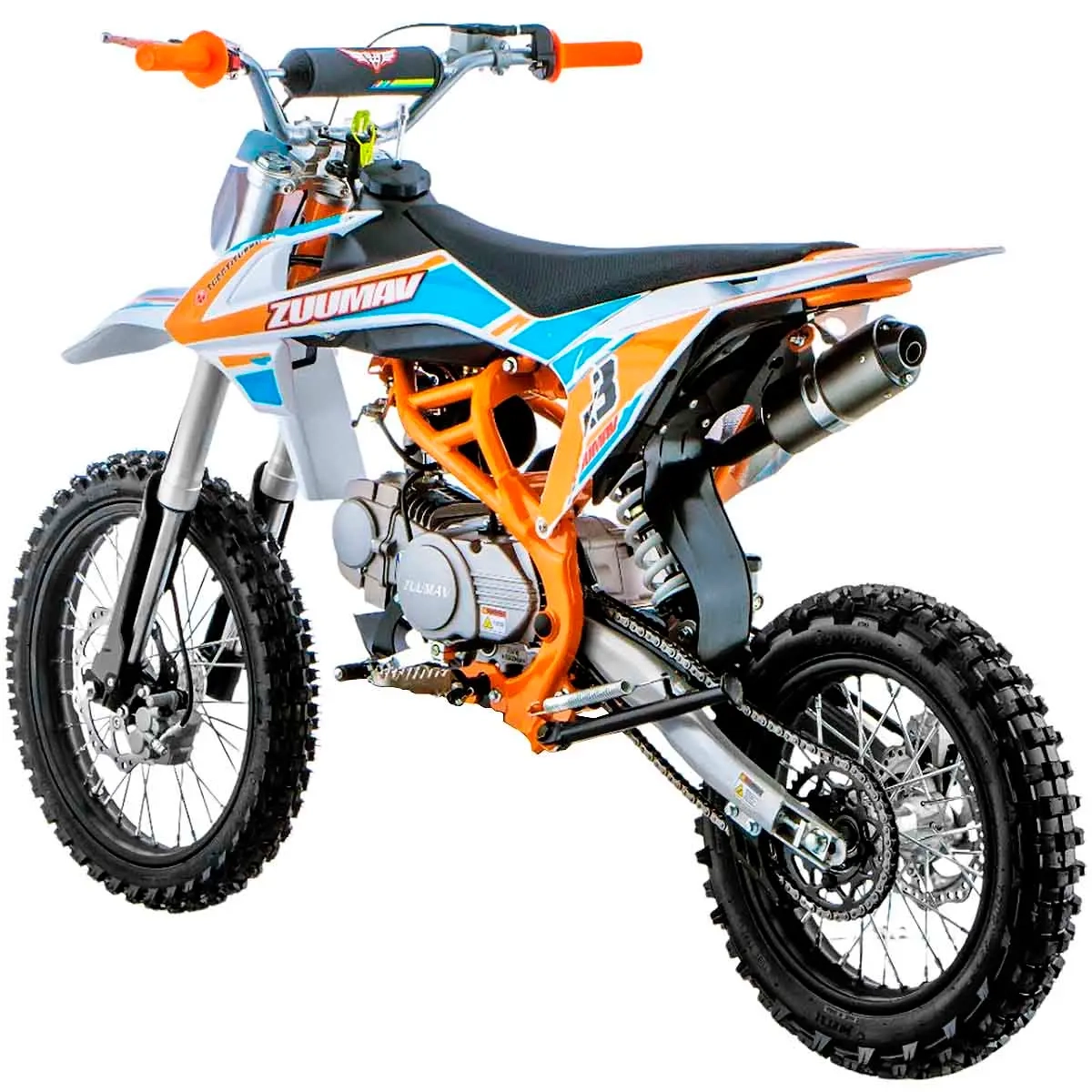 Crosscykel X-Moto SXS 125cc -17/14 - Motocross og knallerter - 6438471013344 - 1
