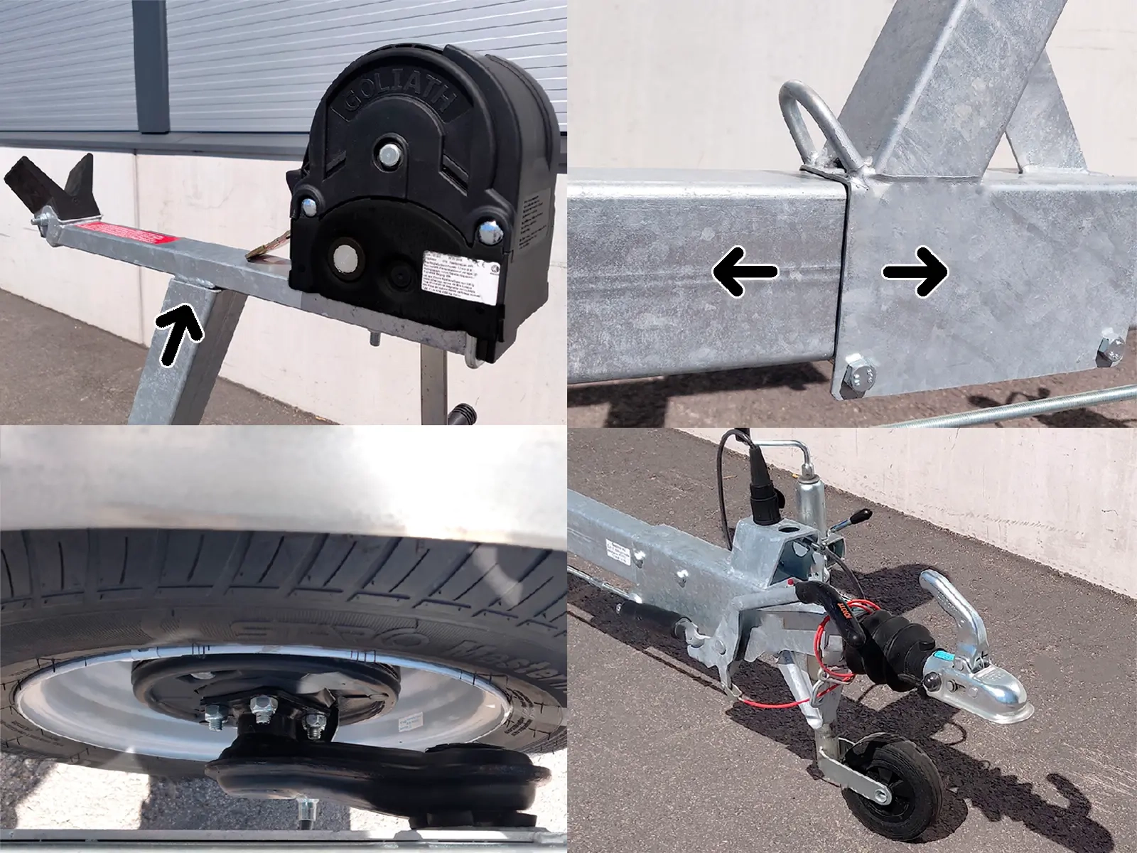 Bådtrailer Bjørn Laguna L. - Bådtrailer og jettrailer - 6438471021615 - 6