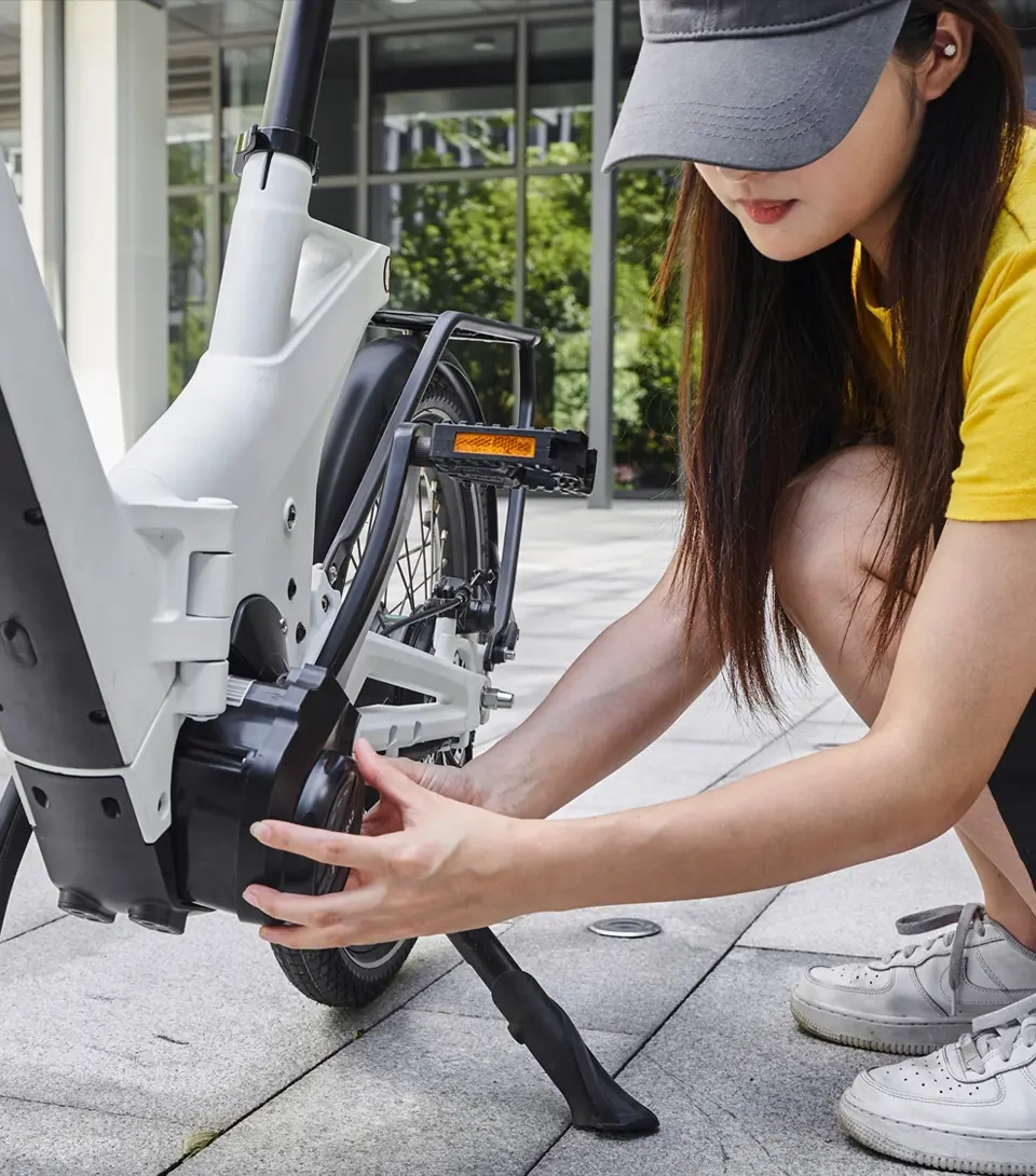 Sähköcykel batteri 36V 9,6Ah Leichtein - Elcykel delar - 6438471339215 - 3