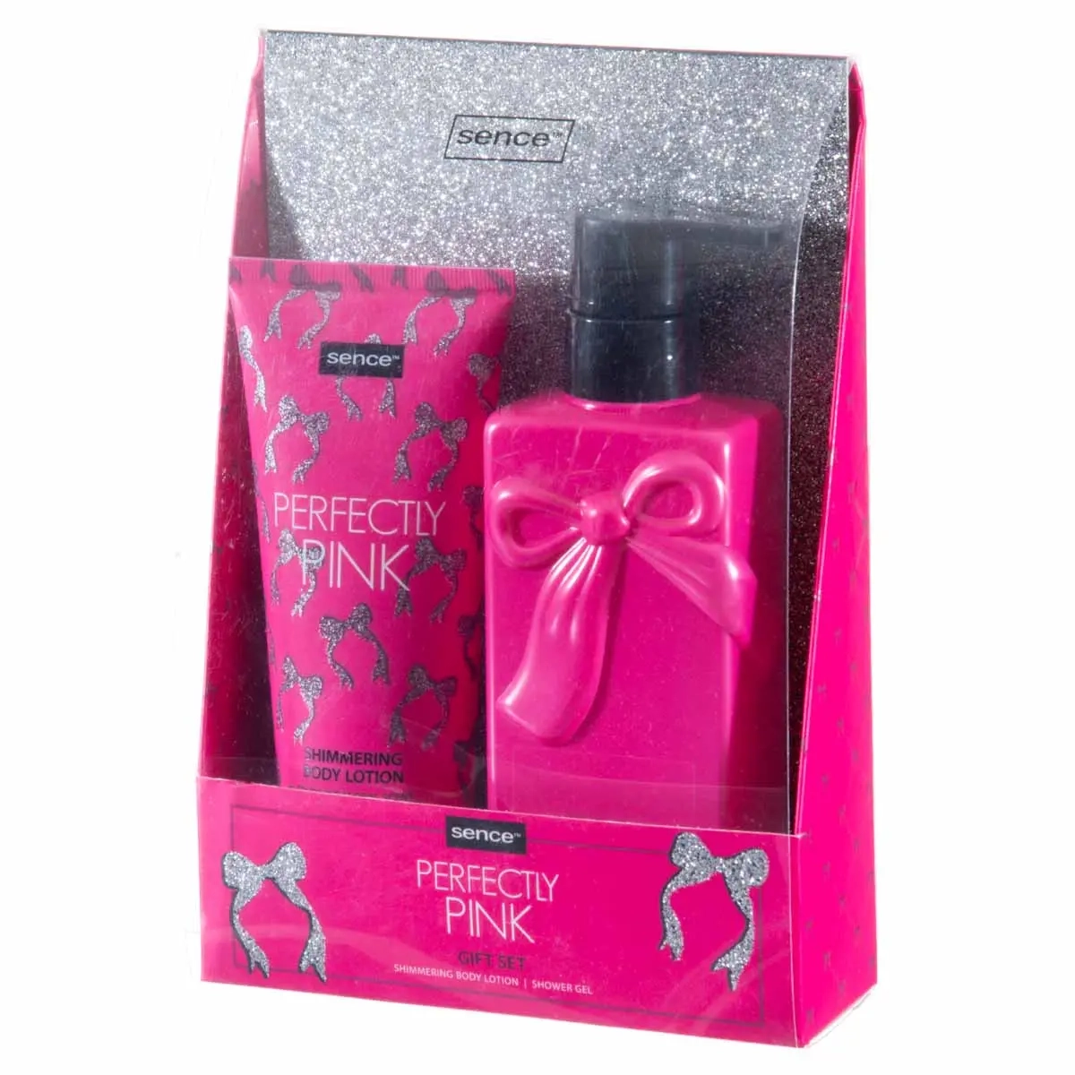 Gaveæske 2 dele Perfectly Pink Brusegel - Bruser sæber damer - 8721073629616 - 1