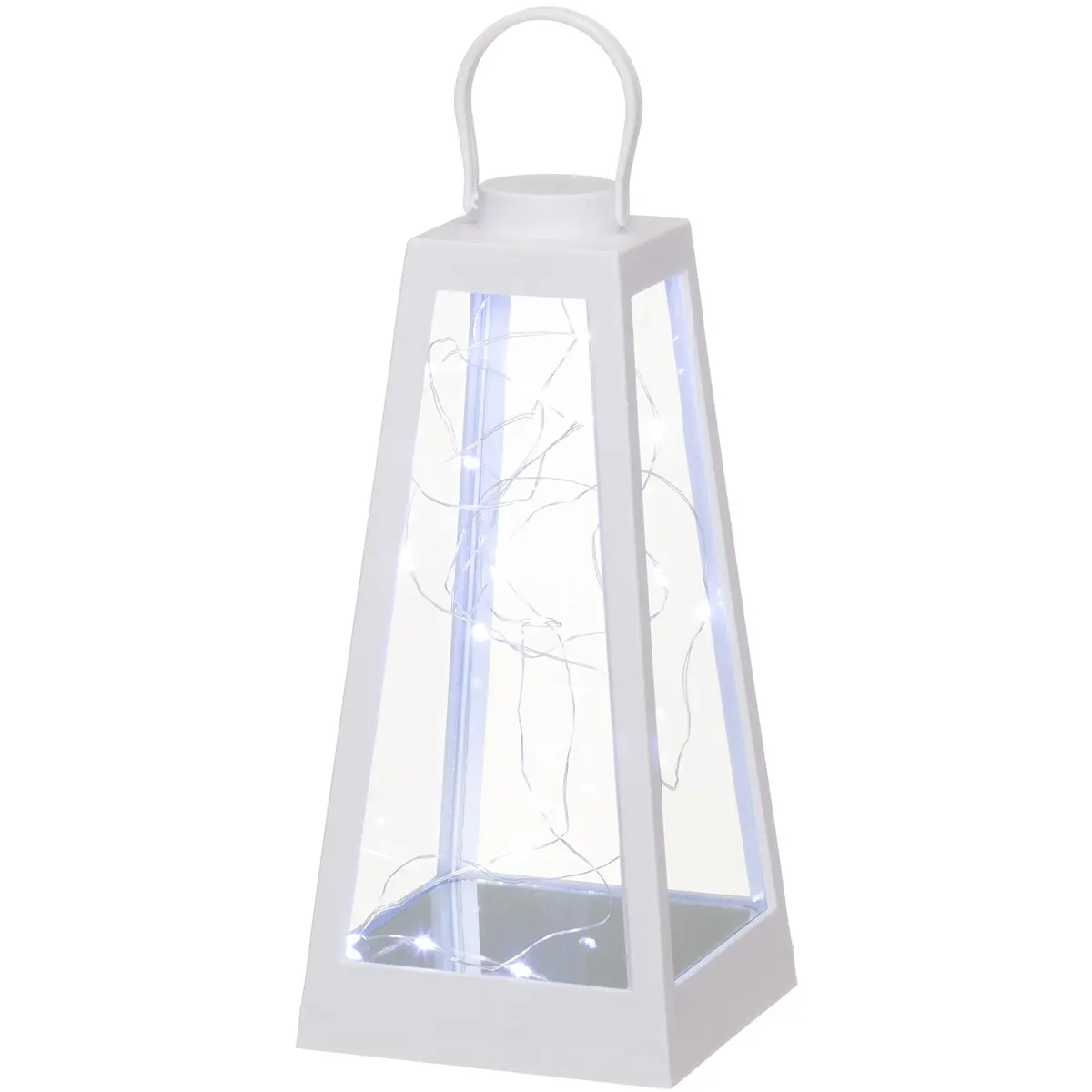 LED-lanterne Cabin 20 LED hvid - LED lanterner - 6410416374413 - 0