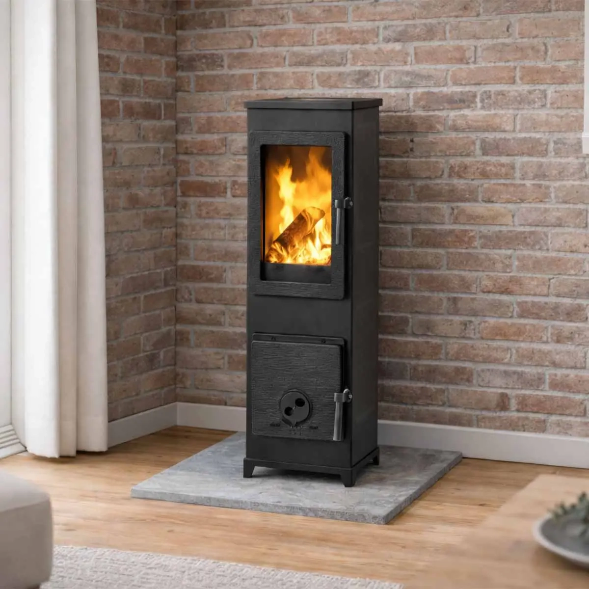 Pejs / kamin Mustang Mökki 5,5 kW - Pejse og brændeovne - 6410416566252 - 1