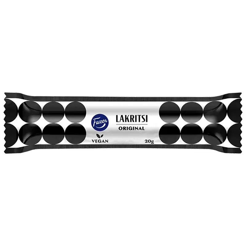 Fazer Lakrids Original stang 20g - Slikbarer - 6416453076709 - 0