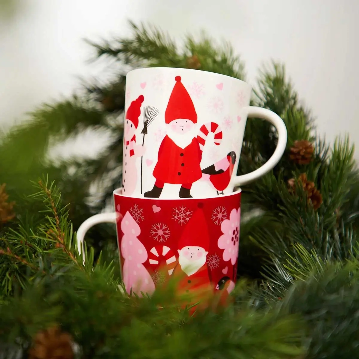 Muminmugg tomte Valpun 3 dl - Serviser och köksartiklar - 6416550229879 - 1