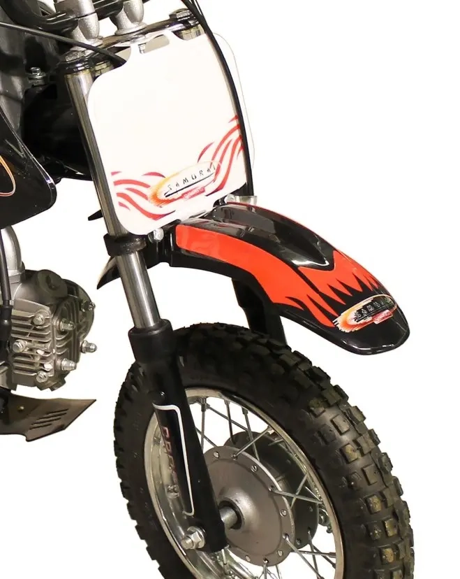 Cross 70cc Sam.11 främre teleskop vänster - Ramdelar till moped och cross - 6419773690372 - 1