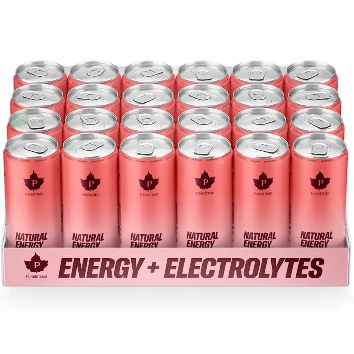 Natural Energy Drink Vild Jordbær 24x -  - 6430028420650 - 0