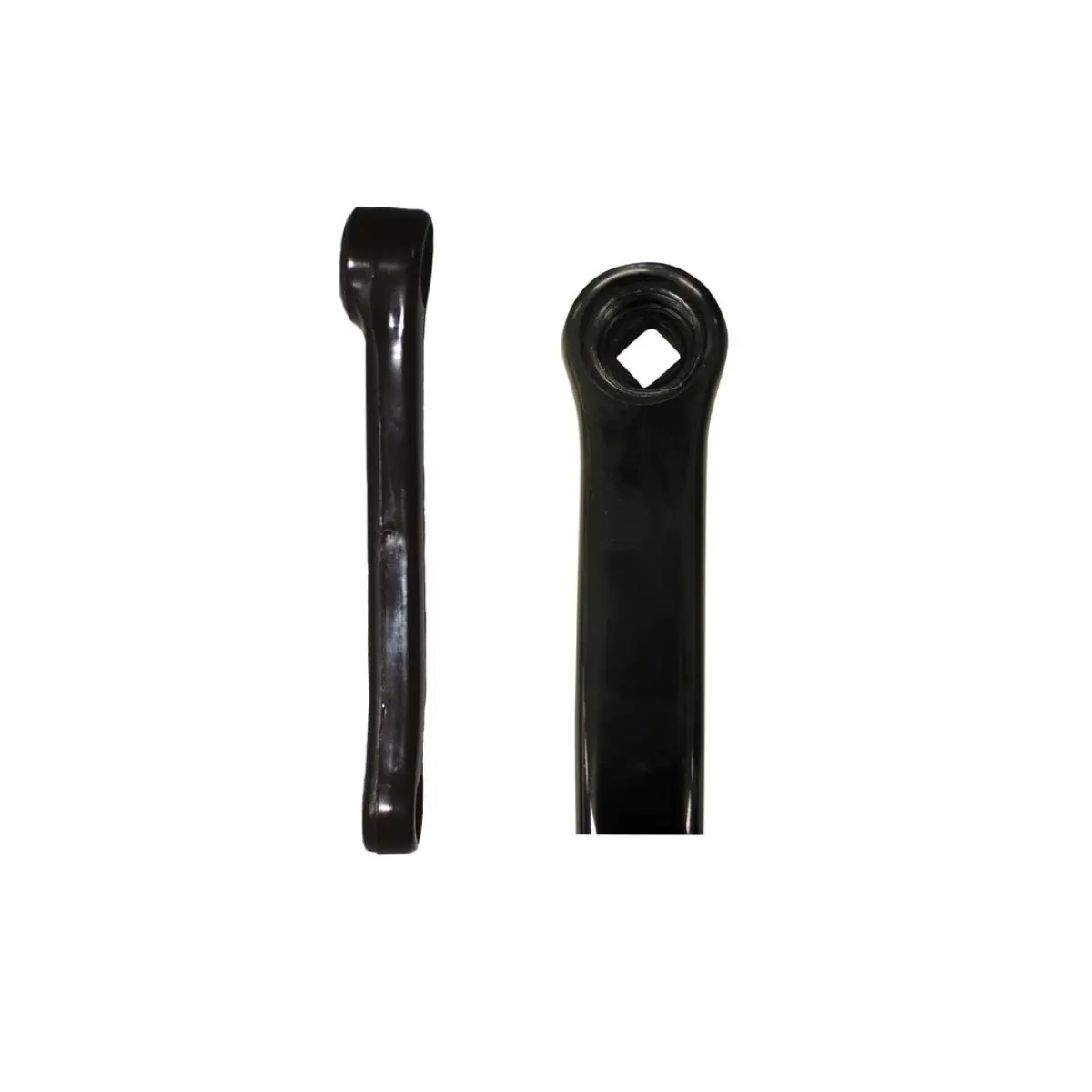 VEVAXEL VÄNSTER 170mm STÅL SVART - Cykelpedaler och cykelstöd - 6438131038052 - 0