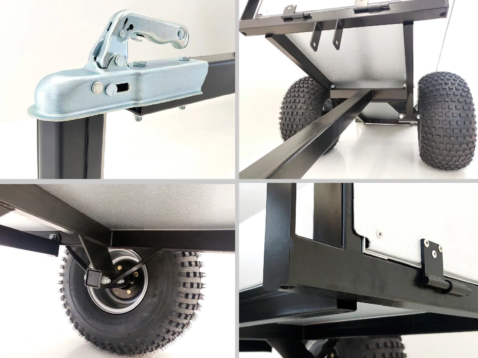 Mönstertrailer med kipp Granhult Moun - Mönkijän peräkärryt og tukkikärryt - 6438168011141 - 7