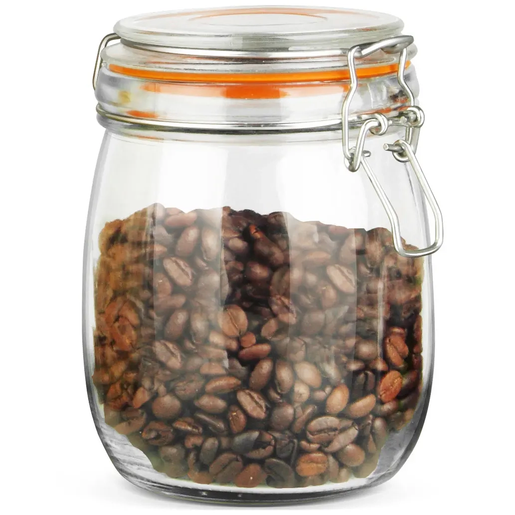 Patentglas 750ml med patentlåg - Opbevaringsbeholder - 6438168097800 - 0