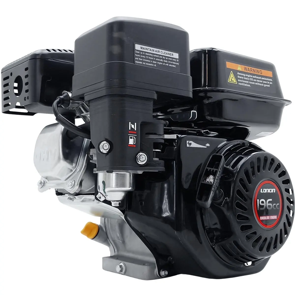 Loncins motor 196cc 6,5hk dragstart - Motorer - 6438168117911 - 3