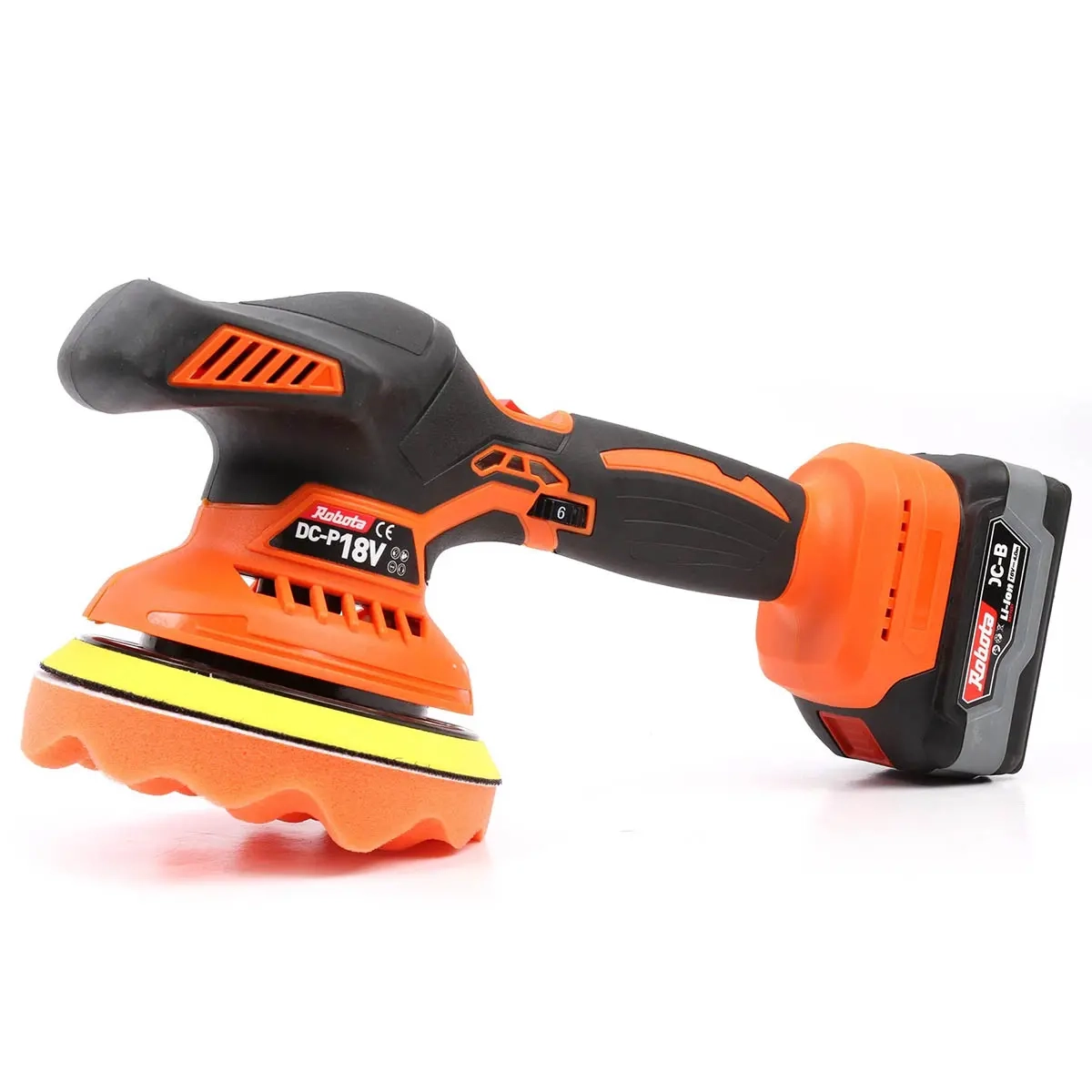 Robota Batteridriven slip- och polermaskin DC-P18V 150mm, ram - Polermaskiner - 6438212108490 - 3