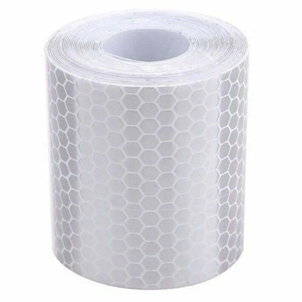 Refleksmærkat tape 5x300cm klar - Reflekser og refleksveste - 6438471017892 - 0
