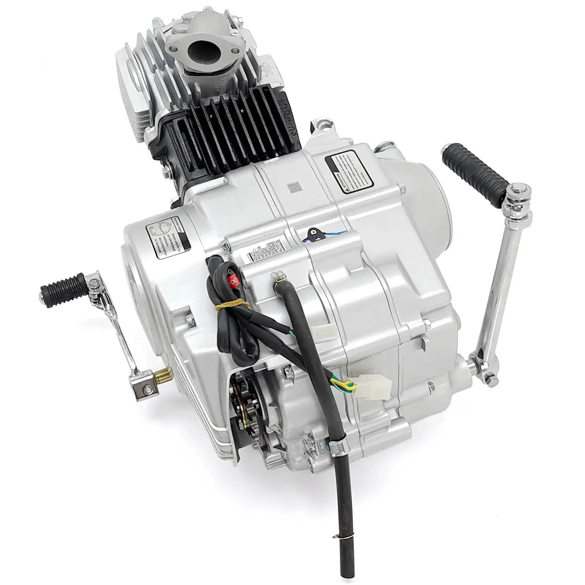 Motor 110CC Lifan CR110F 4-Gear, kobling - Motocross- og knallertudskiftningsmotorer - 6438471023862 - 5
