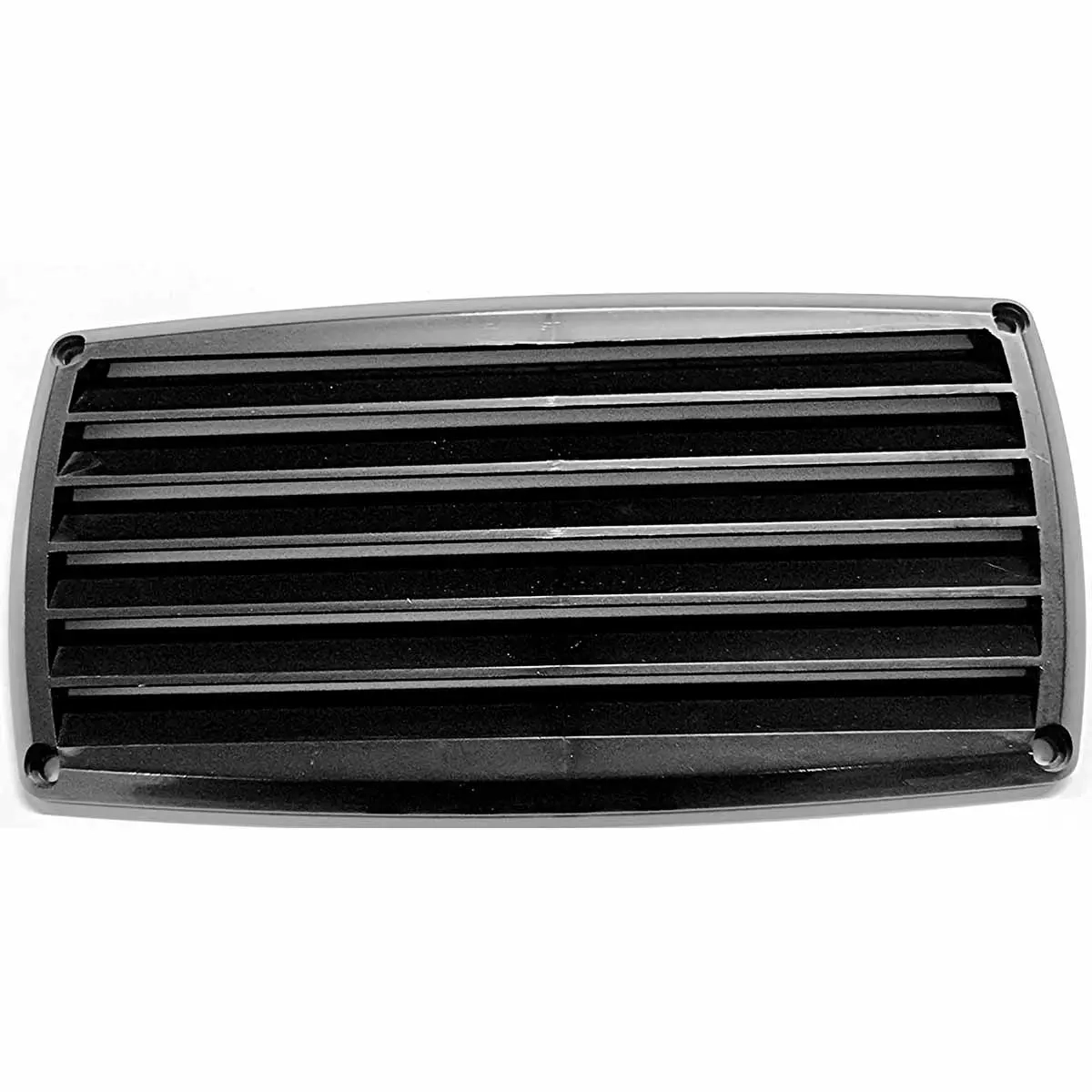 Rist i ABS 201x101mm sort - Bordgennemføring og rørbeslag - 8033137007132 - 0