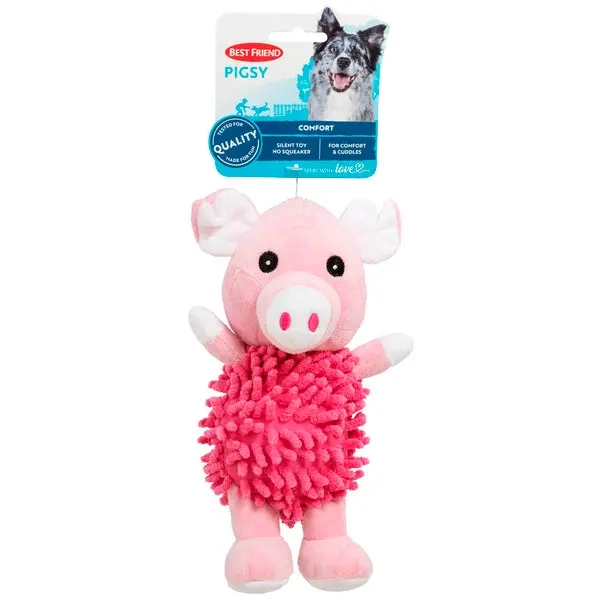 Hundleksak Pigsy mjukdjur 23 cm - Hundleksaker och aktivering - 5700551156007 - 1