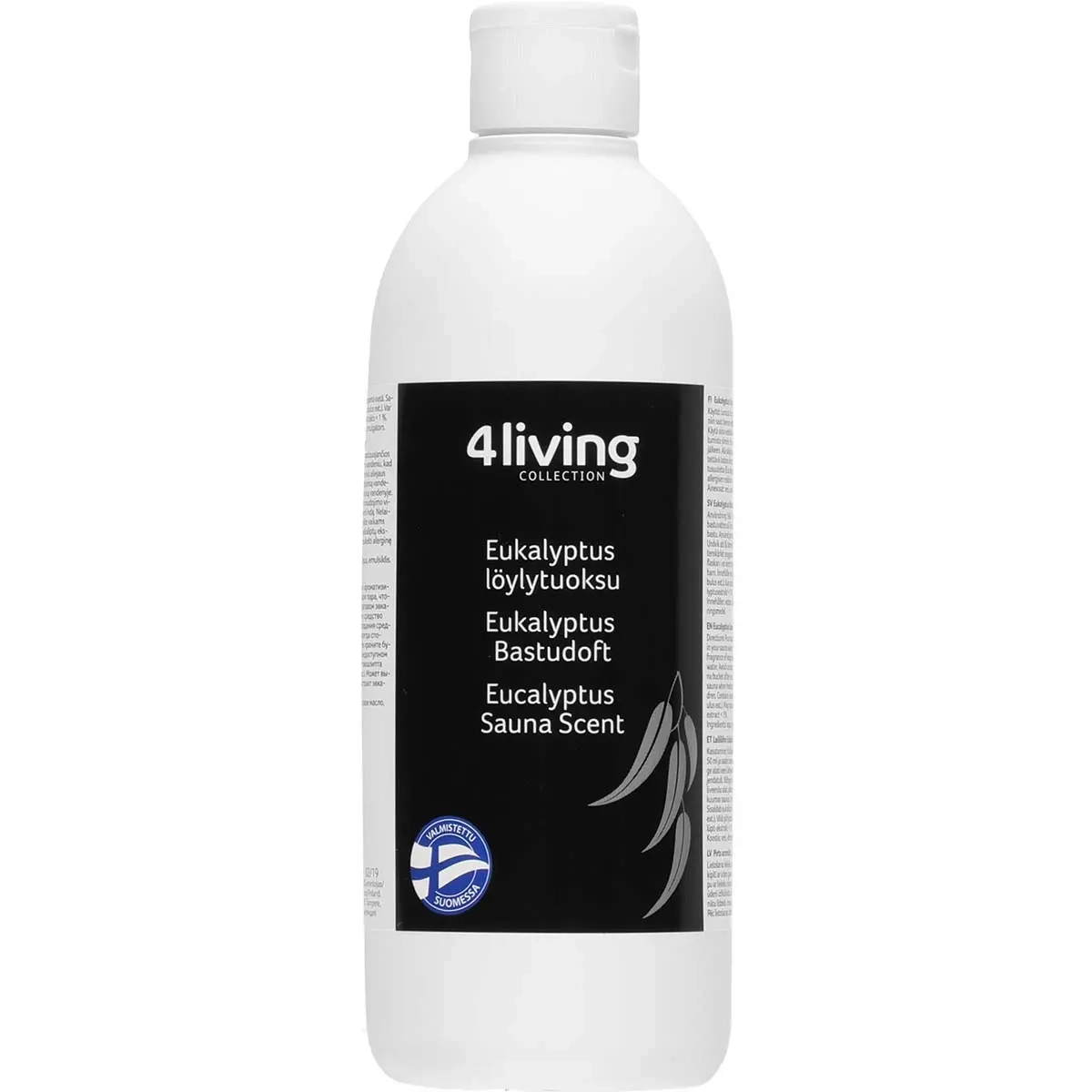Løgtduftende Eukalyptus Aufguss 500ml ægte - Saunadufte og tekstiler - 6410411888298 - 0
