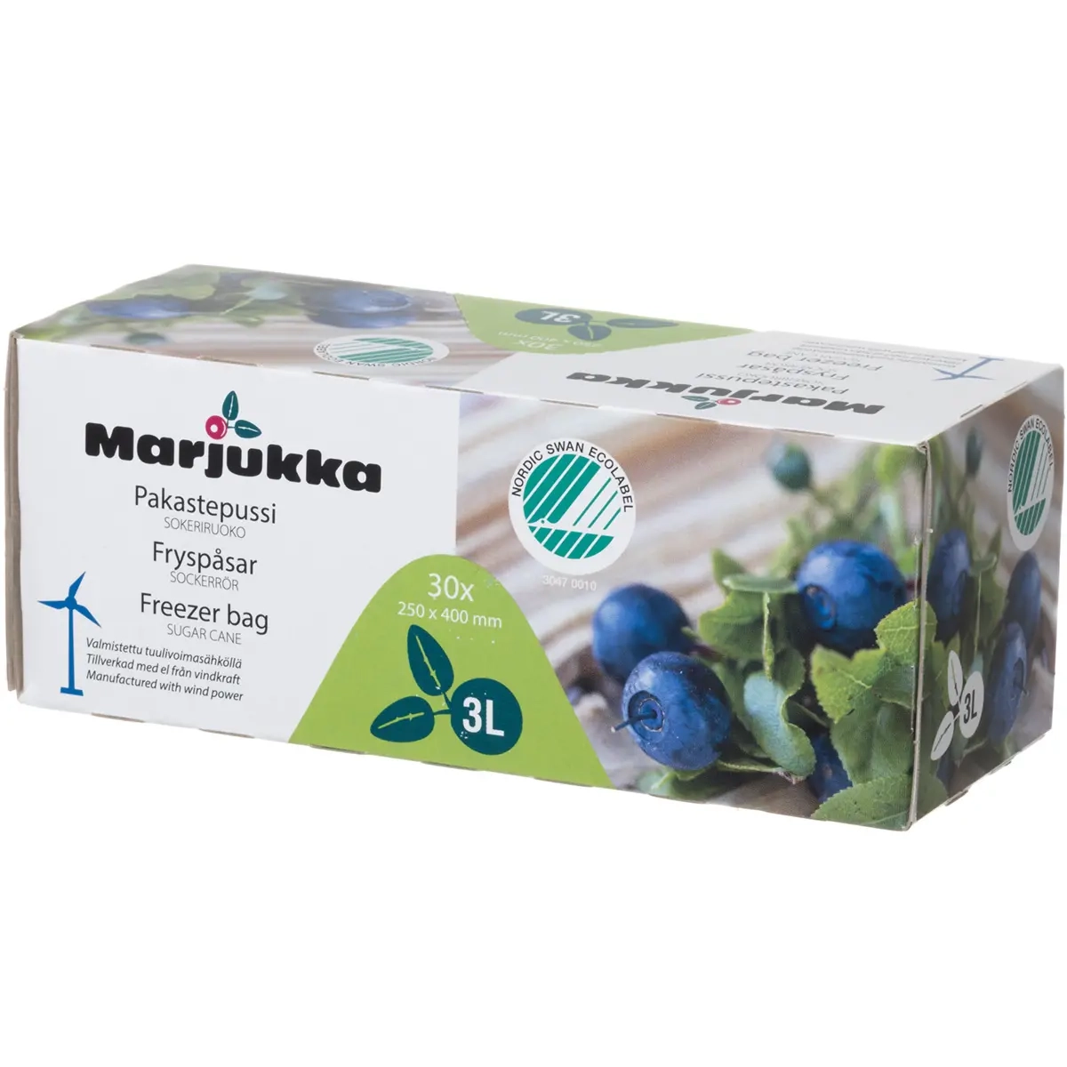 Fryspåsar 30st 3L Marjukka - Fryslådor och fryspåsar - 6410413298088 - 0