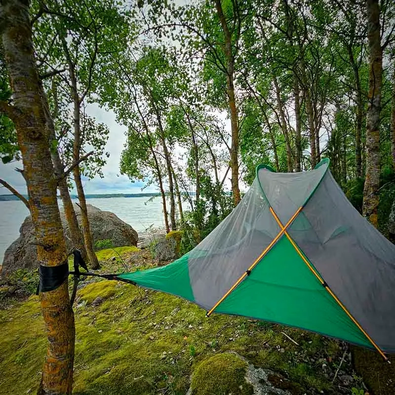 Træ telt - Camping - 6410416354552 - 3