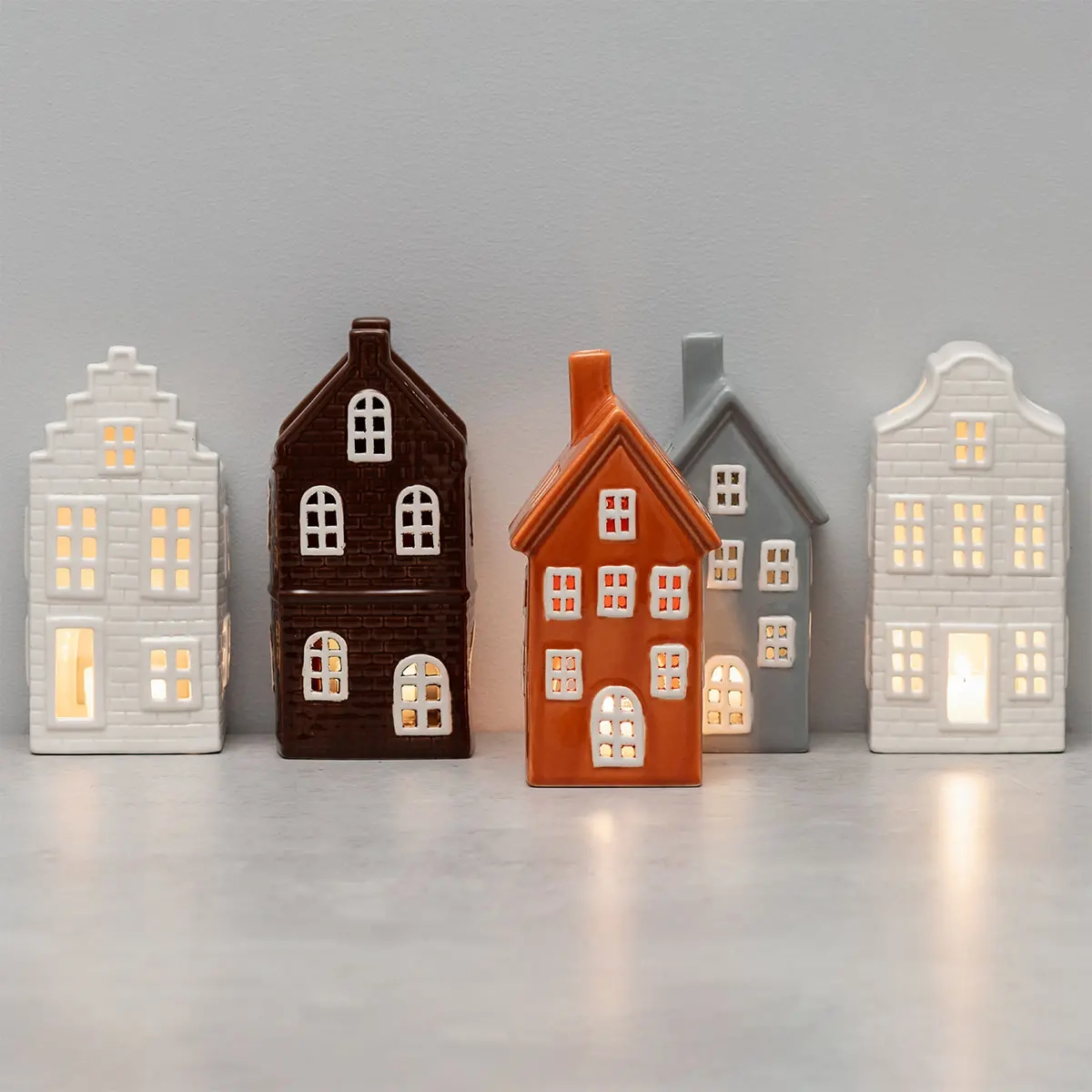 Huslykta Copenhagen brun 20 cm - Lykthus - 6410416506333 - 2