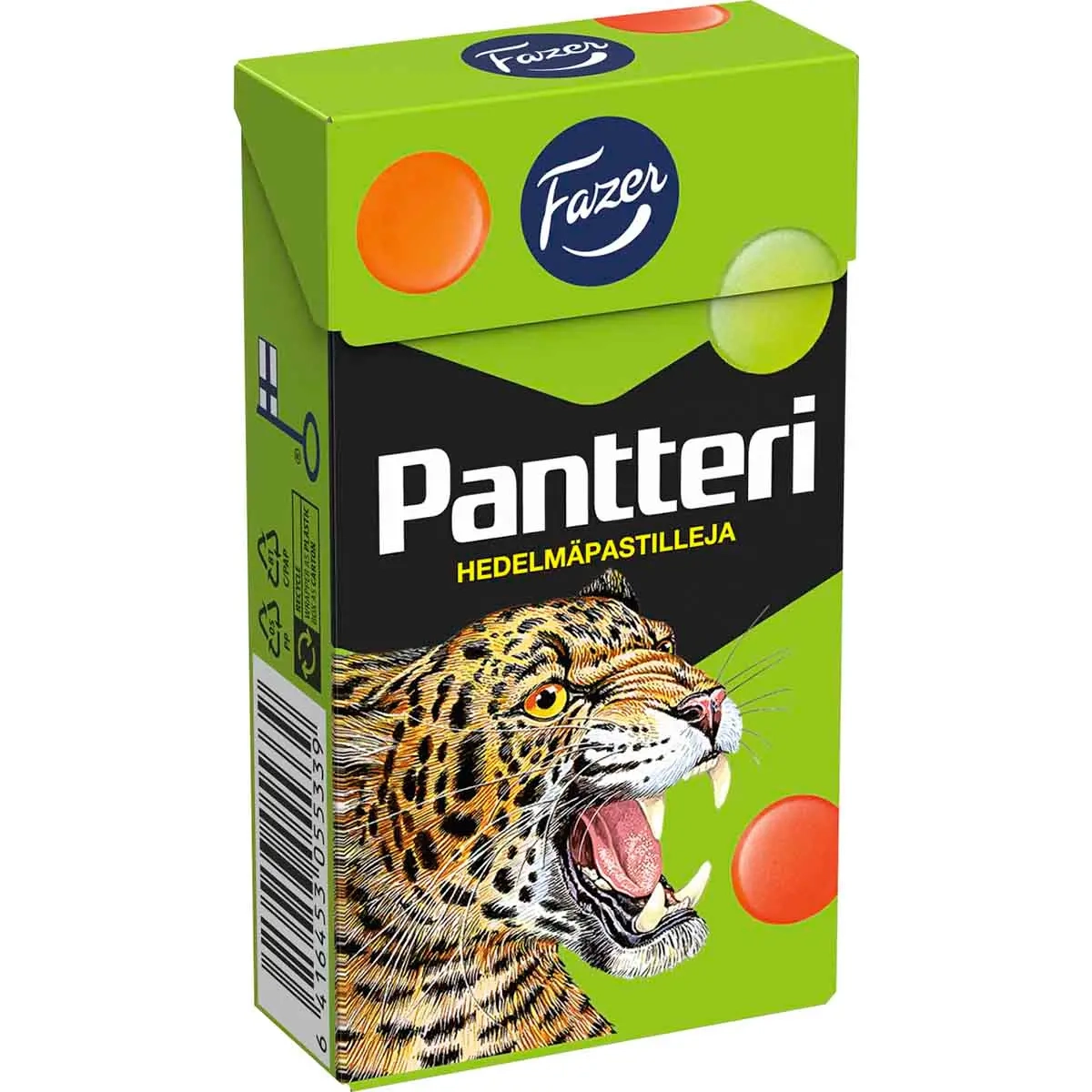 Pantteri Frukt Pastill 38g - Pastiller och tuggummin - 6416453055339 - 0