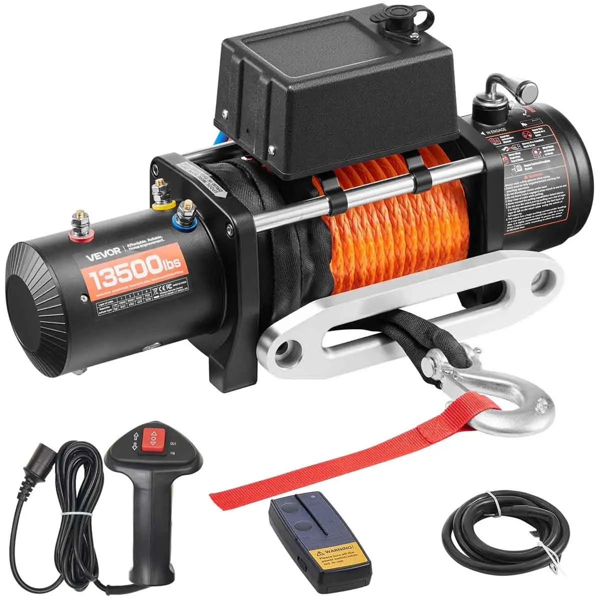 Elektrisk spil 6123 kg 13500 lbs Vevor - Bilspil - 6438471342611 - 0