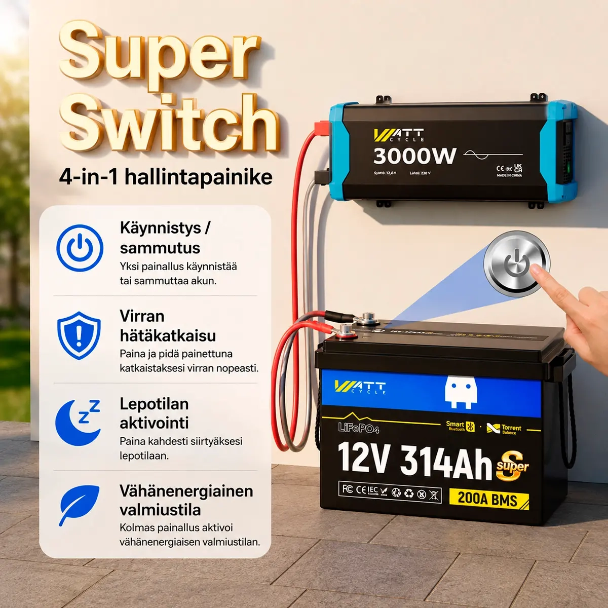  - LiFePO4-batterier - 6438471350807 - 4