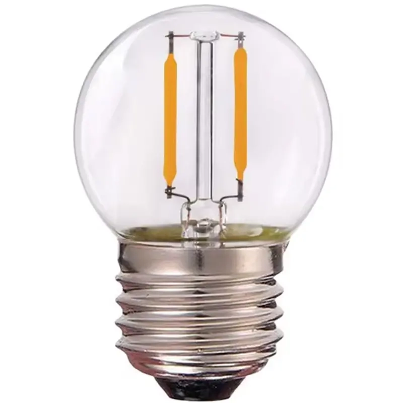 LED pære E27 G40 1W 12V DC WW - 12V elektrisk tilbehør - 6438471353259 - 0