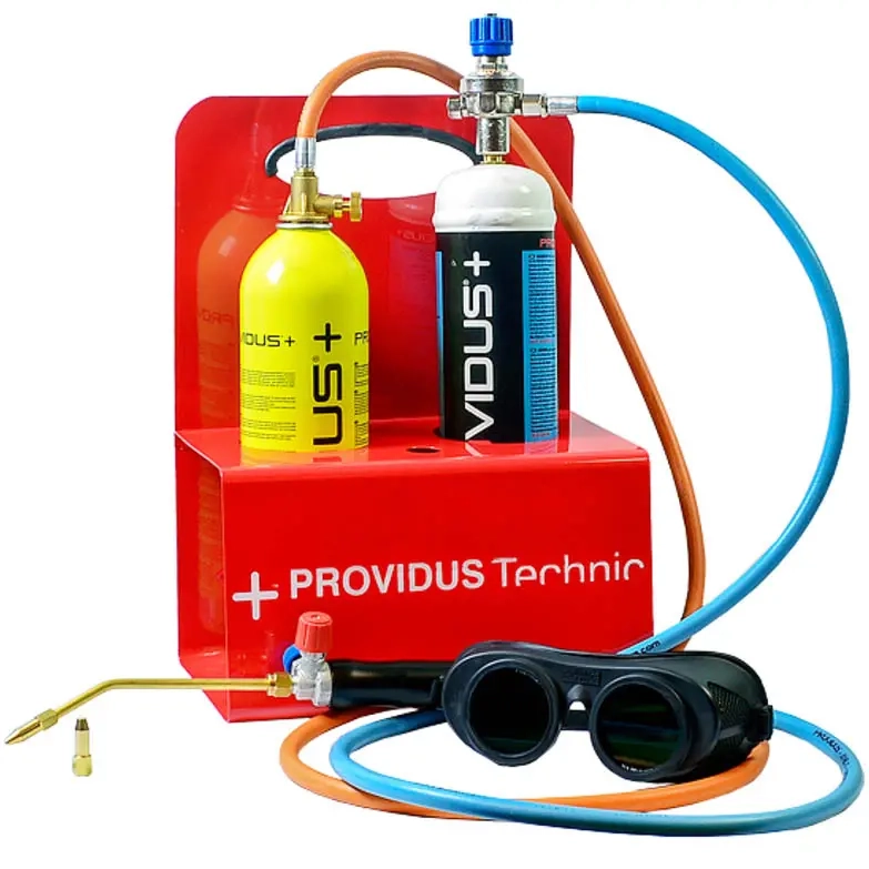 Svetsset PRO Gasex + Oxygen - Gasolbrännare, gasolregulatorer, gaskopplinga - 8011982191190 - 0