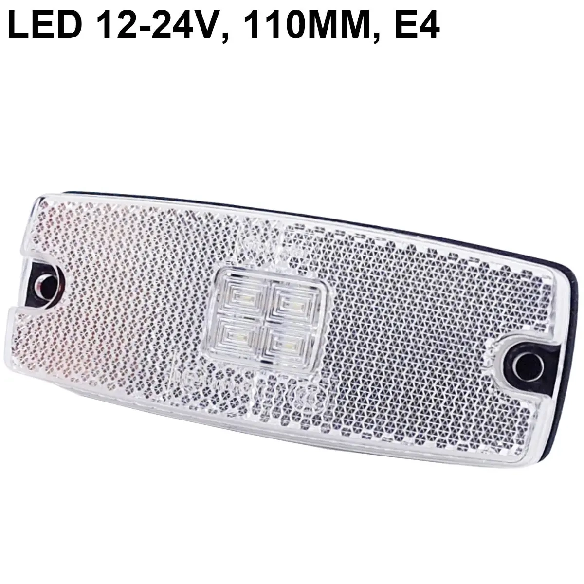 Led kantljus ljusstark 12V-24V 0,8W - Positionsljus för släp - 6430032151670 - 0