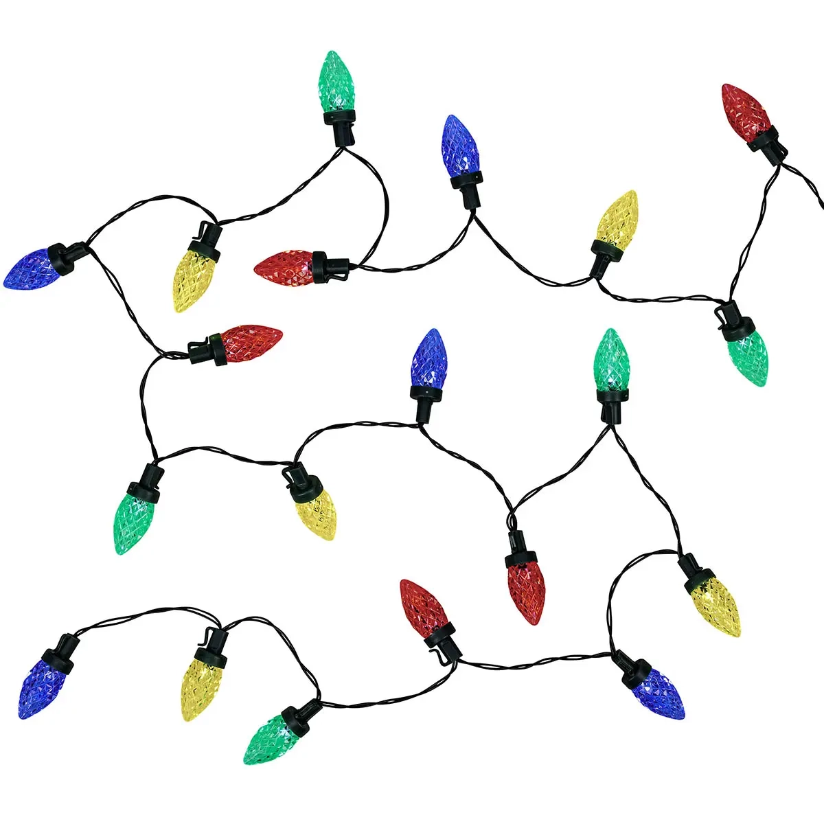 Led lyskæde Tellu 1,9m farveblanding - Lyssæt og lysbånd - 6435200314499 - 0