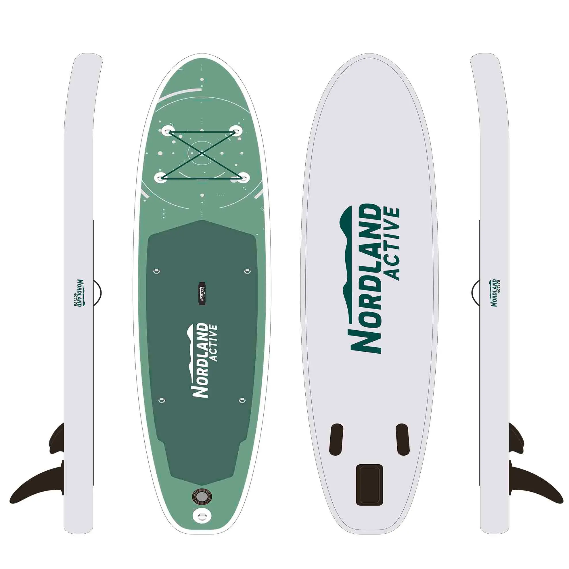 SUP-bräda Nordland Activ 320cm Grön - SUP brädor - 6438168119465 - 1