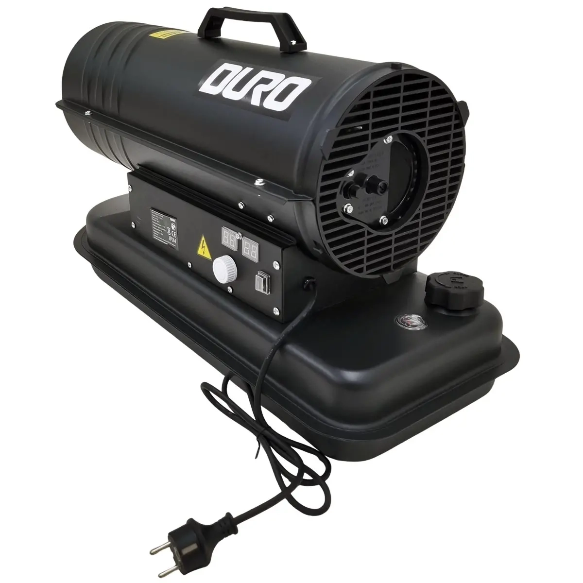 Hallevarmer Duro diesel 20 kW 230 VAC - Varmeblæsere og byggevarmere - 6438168121604 - 1