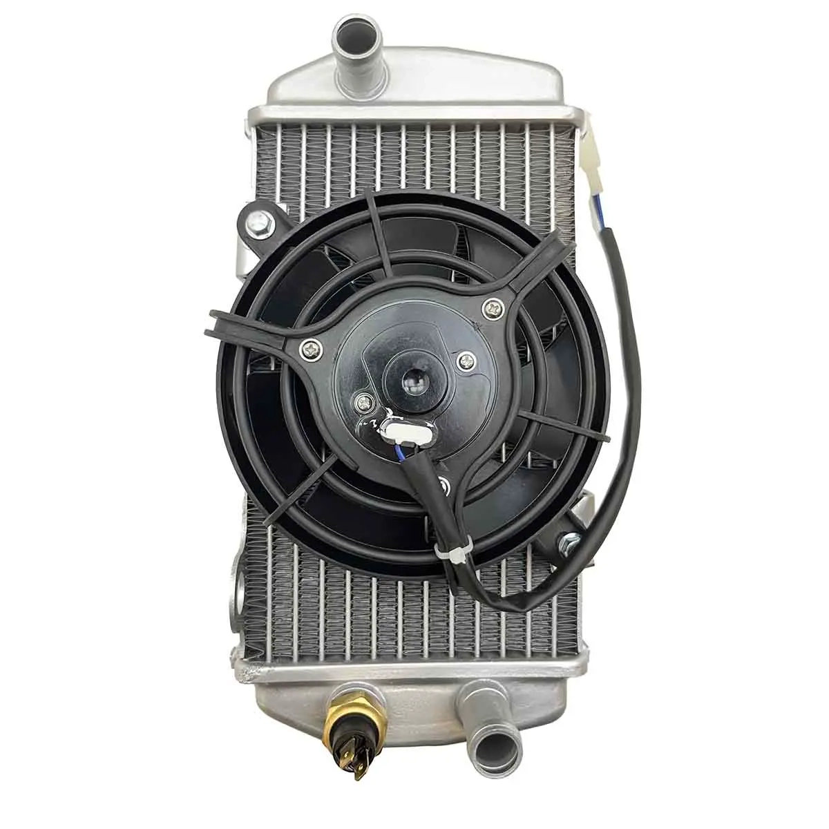 Køler med blæser Zongshen NC250 (højre) - ATV motordele - 6438471030532 - 0
