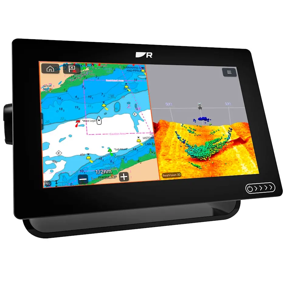 Raymarine AXIOM+ 9 RV kombiapparat - Kortplotter, søkort og ekkolod - 723193847893 - 0