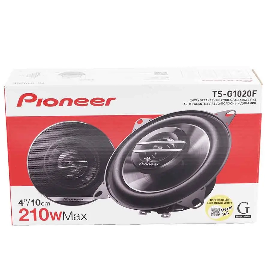 Pioneer højttalere TS-G1020F 2-VEJS 210W -  - 0884938373807 - 3