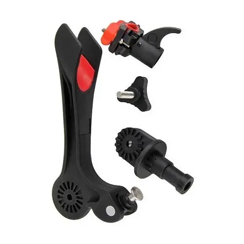 Vægmonteret stangholder til bilen - Plug & Go - Stangholdere og skinnebeslag - 3556178038675 - 1