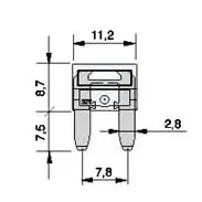 Sikring mini GM 10A 5stk - Bilsikringer og sikringsbokse - 4892603695167 - 1