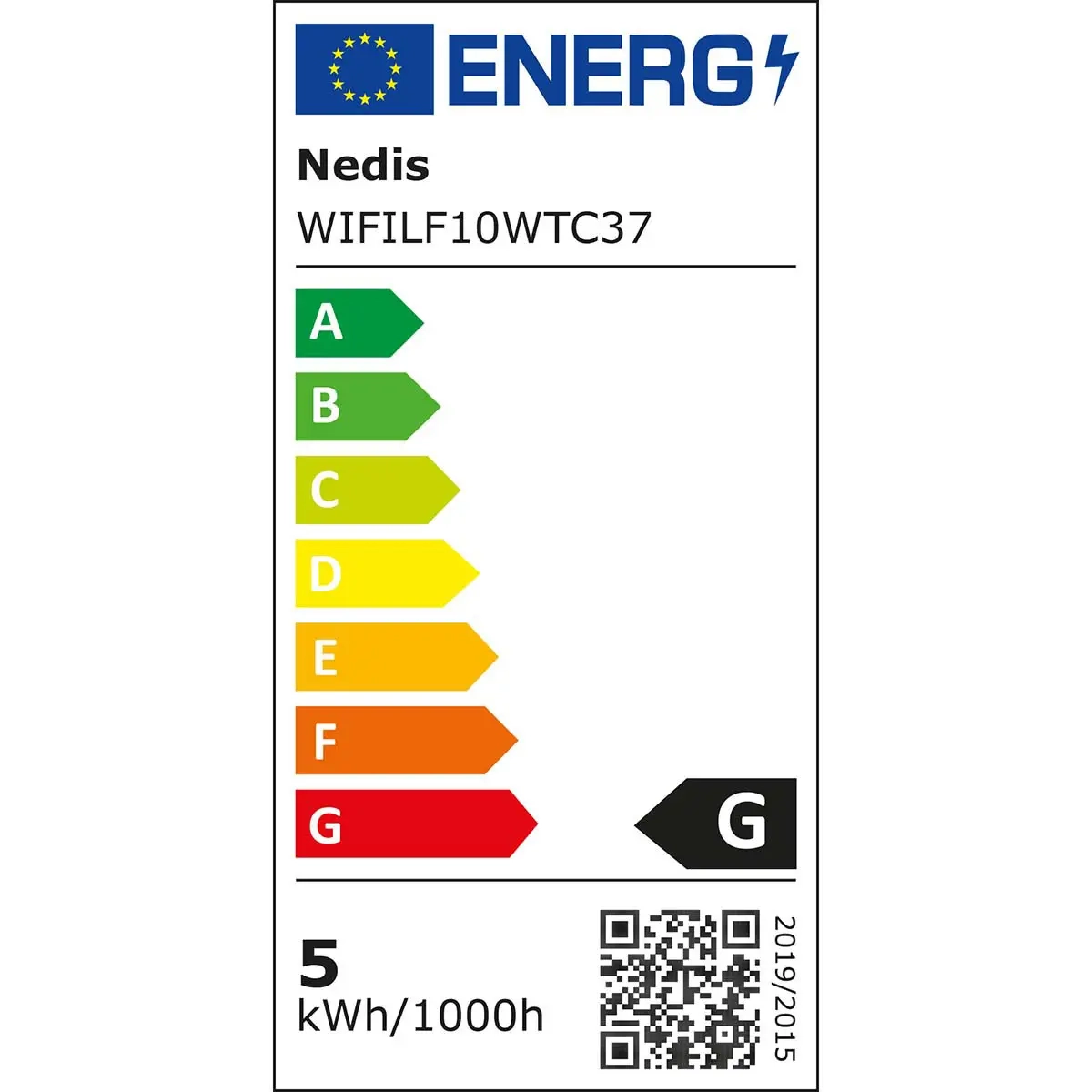 Led-pære 5 W E14 Wi-Fi SmartLife kontrol - E14 lamper - 5412810320455 - 1