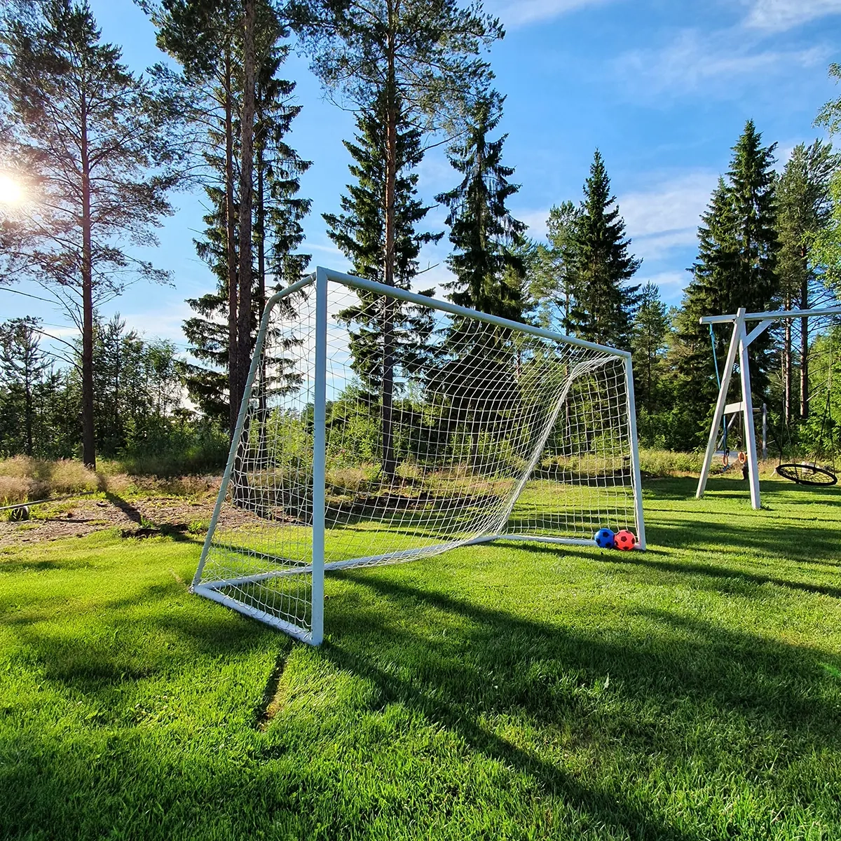 Fotbollsmål 366x198x152cm - Fotbollsmål, hockeymål och träningsnät - 6410412092601 - 2