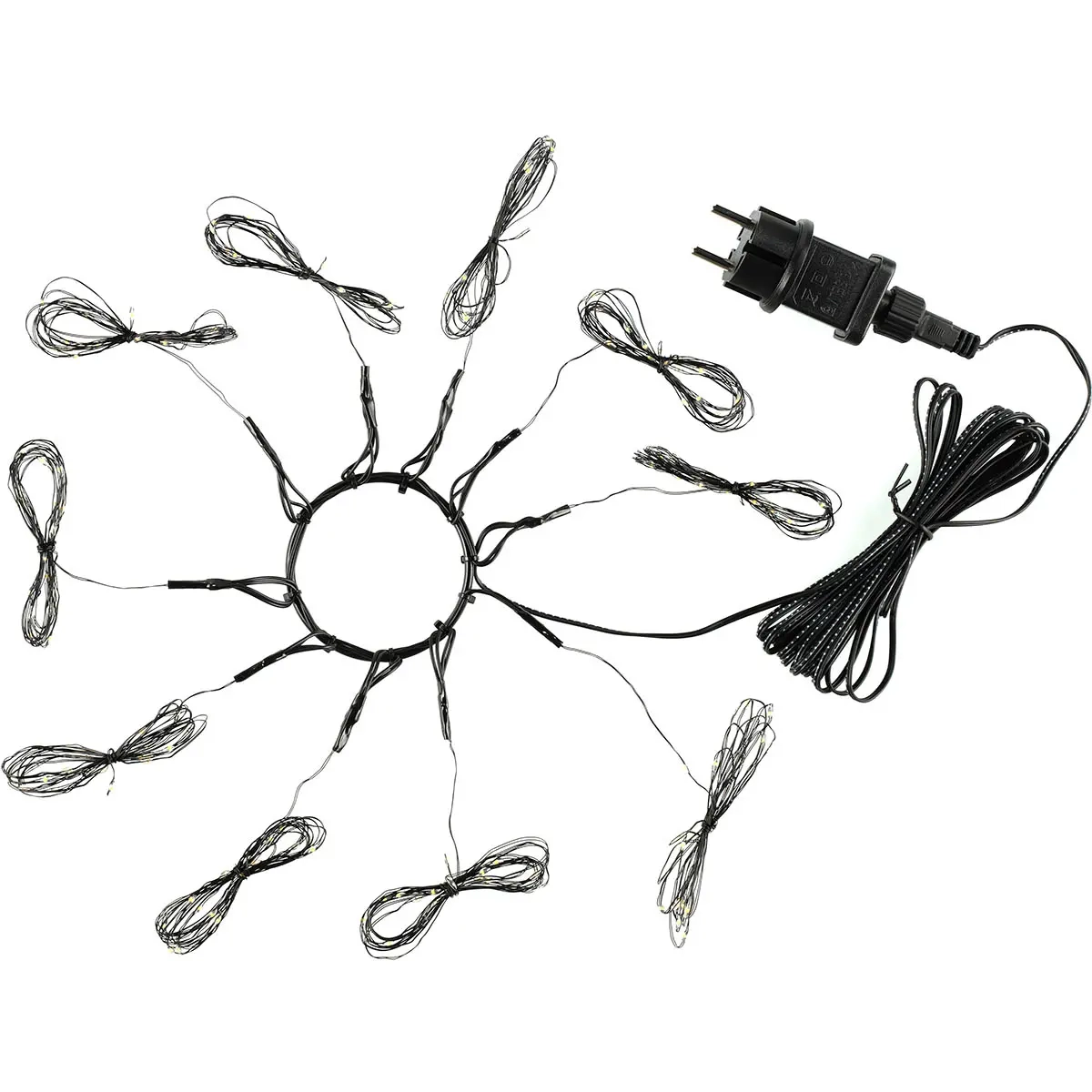 Julgransbelysning 400 LED varmvit - Julgransbelysning - 6410416115474 - 5