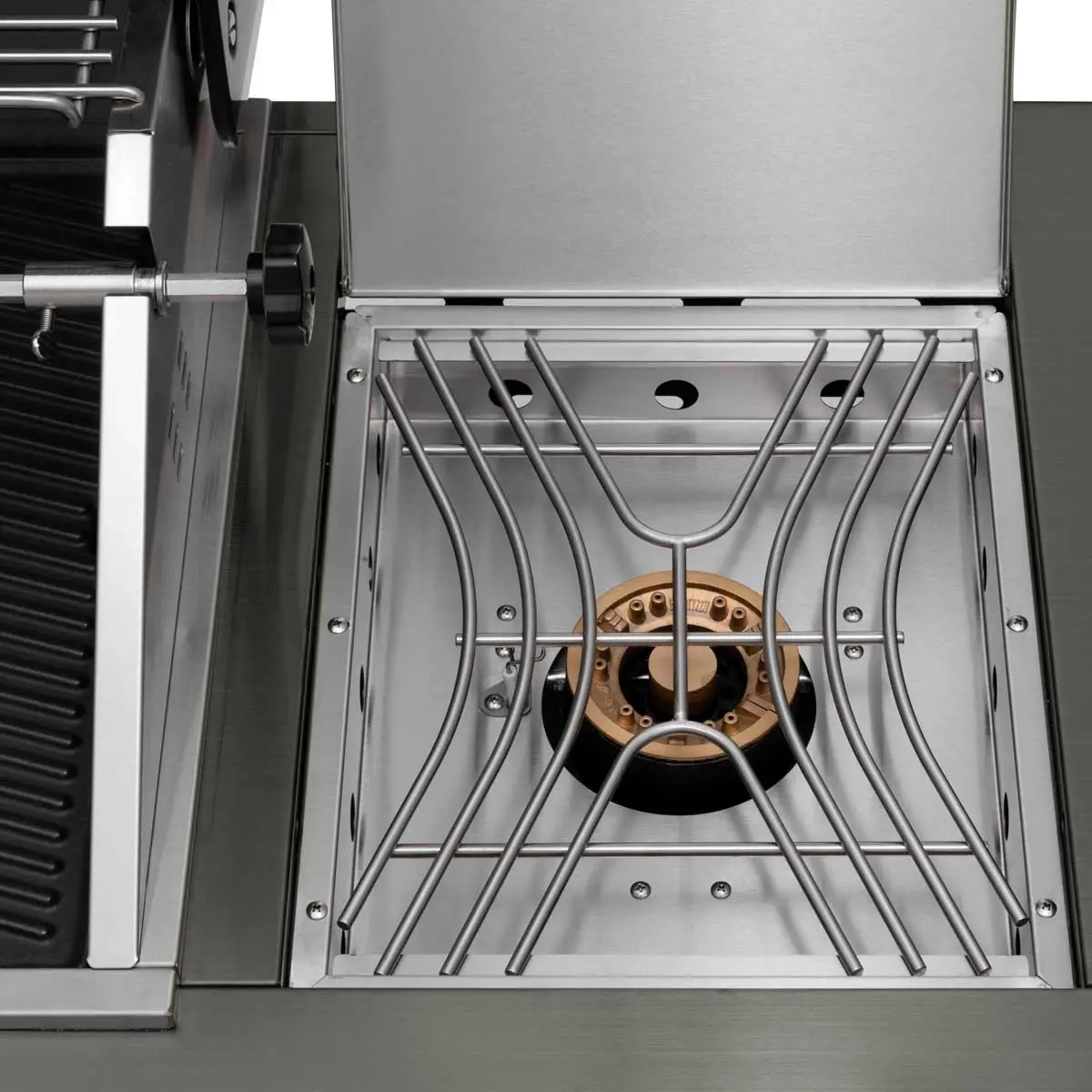 Gasolgrill och utekök Mustang Black Diamond 6+2 - Gasolgrillar - 6410416257143 - 7