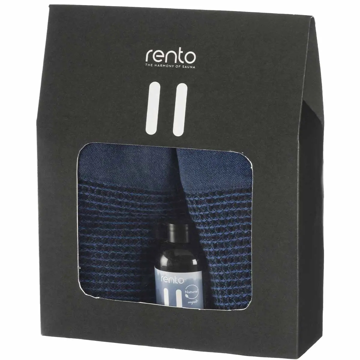 Rento Blå Stund Presentförpackning 3-delar - Bastudofter och textilier - 6410416568881 - 0