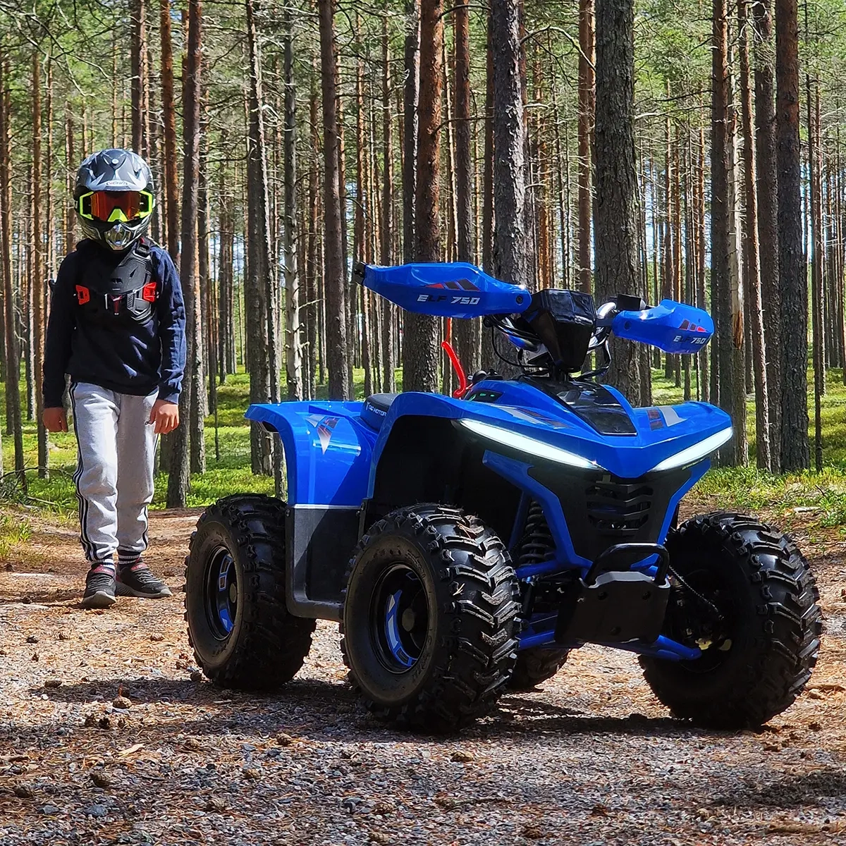 Elfyrhjuling för barn Tao Motor ELF 750 Li-ion - ATV och barn ATV - 6438014425658 - 2