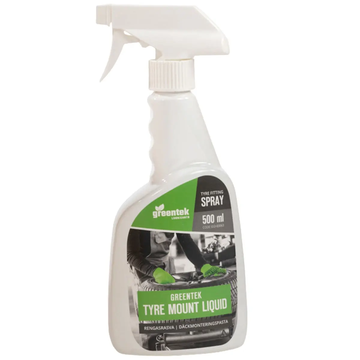 Greentek dækfedt spray 500ml -  - 6438131054304 - 0