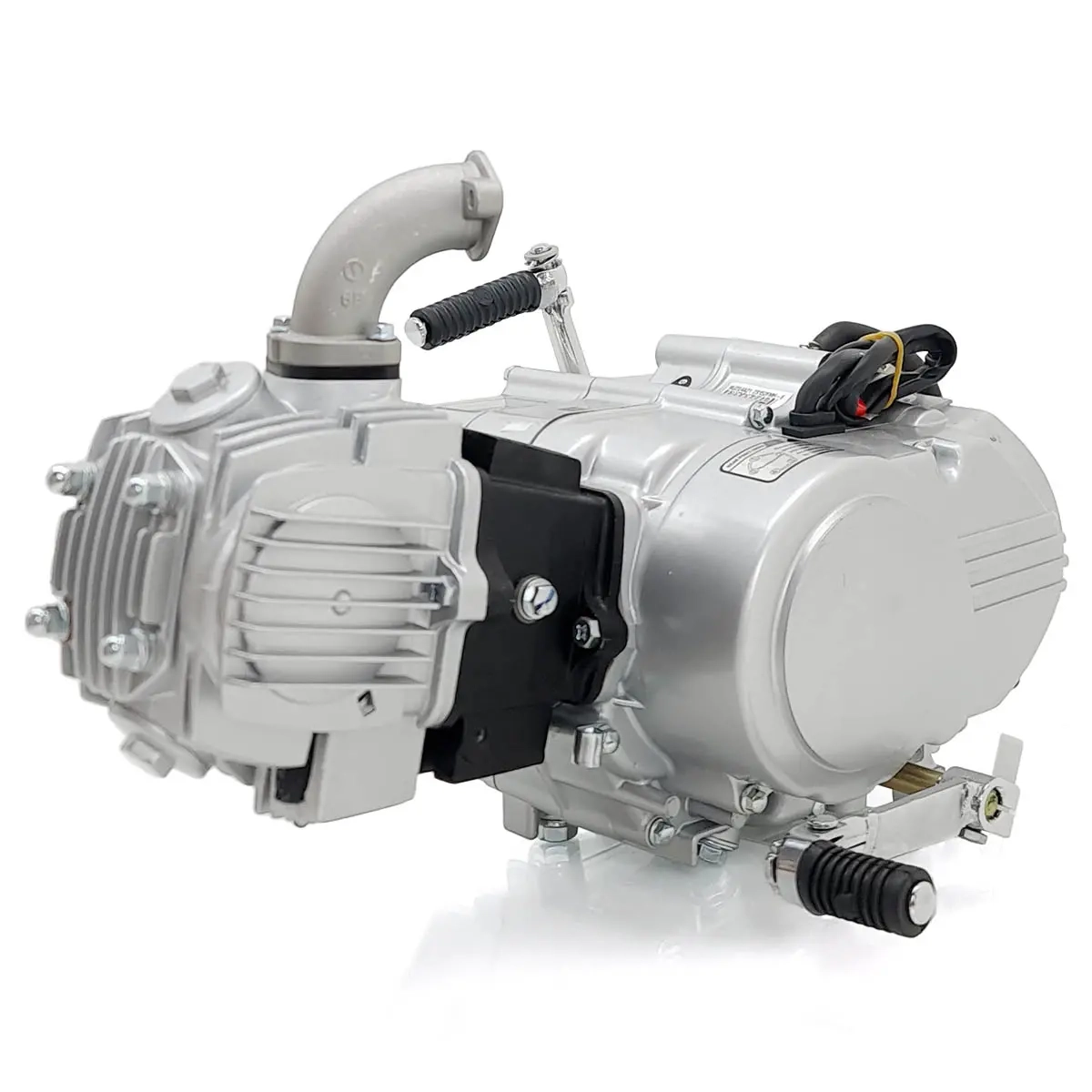 Motor 110CC Lifan CR110F 4-Gear, kobling - Motocross- og knallertudskiftningsmotorer - 6438471023862 - 0