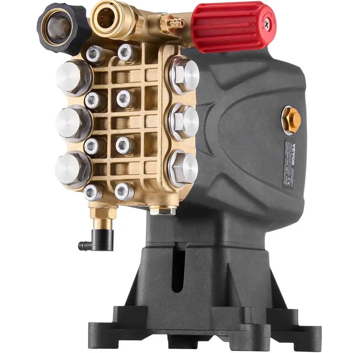 Pump till högtryckstvätt för axel 25,4 mm - Kopplingar och reservdelar för högtryckstvätt - 6438471353297 - 0