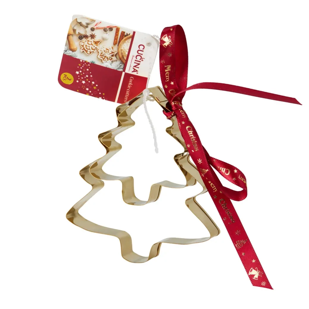 Peberkageform 2 stk Xmas - Andet bagetilbehør - 8721037488907 - 0