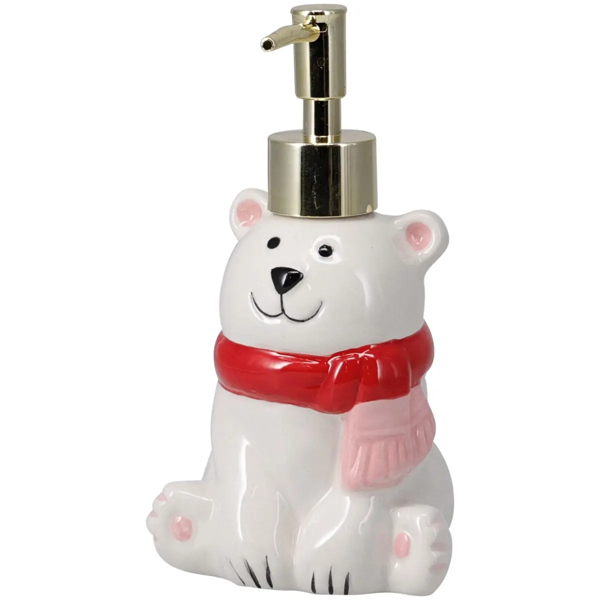 Julig tvålpump i keramik 18cm - Förvaring för kosmetika - 8721461060991 - 3