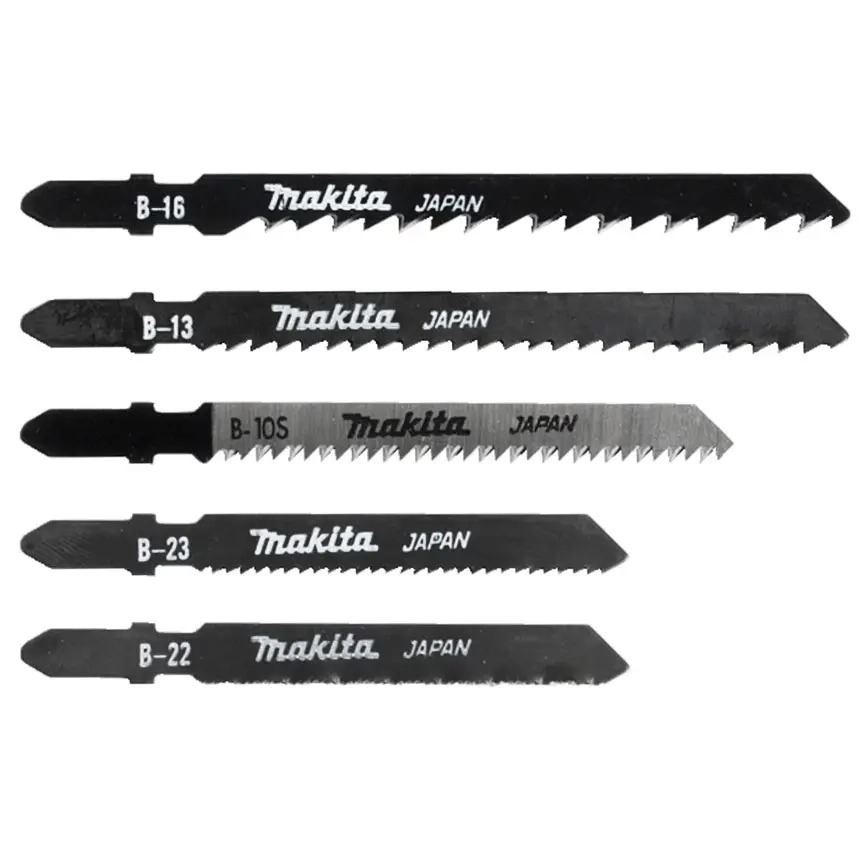 Makita saveklinge sæt 5stk Træ-metal - Stiksavsblad - 088381151740 - 0