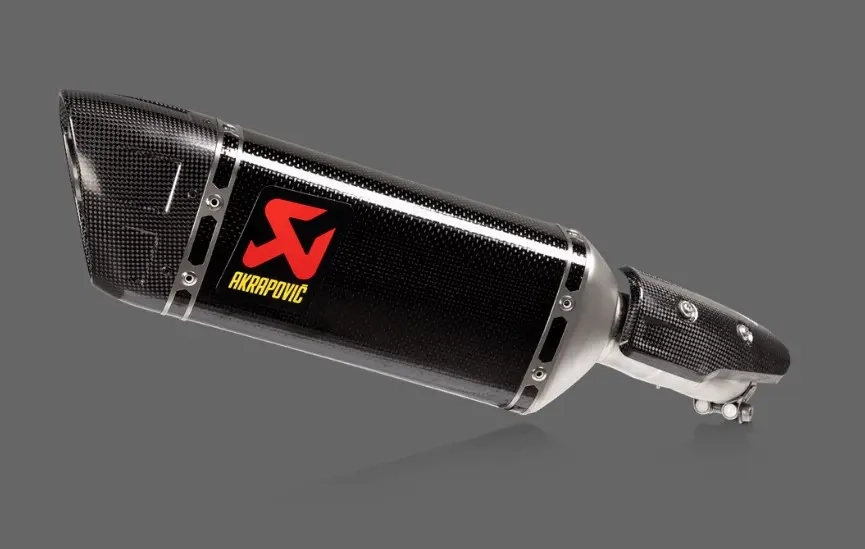 Avgasrör Akrapovic Slip-On Line Carbon - MC ljuddämpare - 3831126405854 - 0